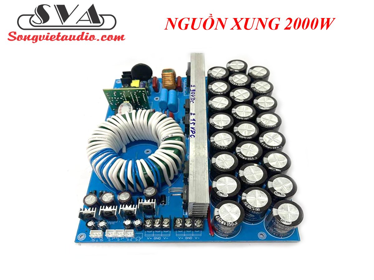 NGUỒN XUNG AUDIO 2000W RMS (CÔNG SUẤT THỰC) - 1 MẠCH