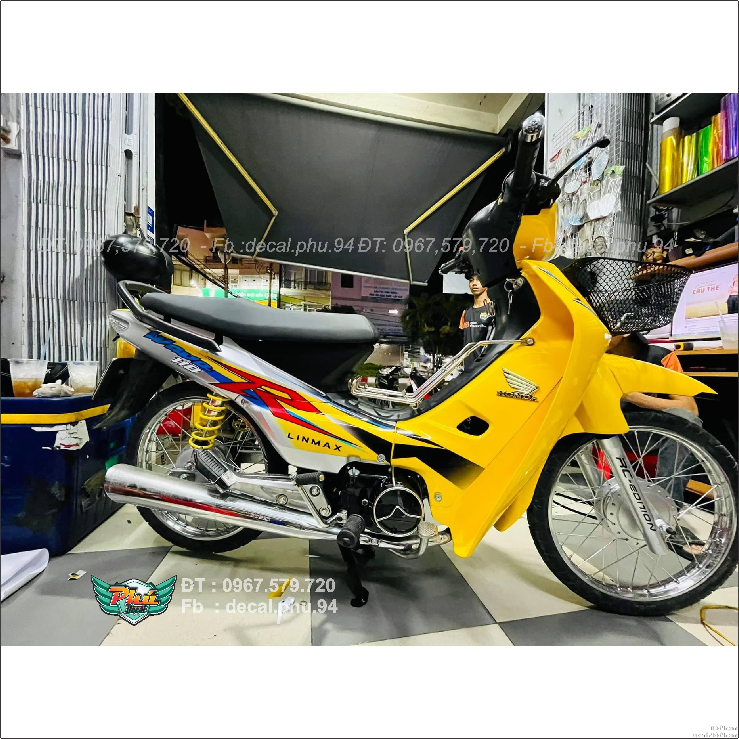 Tem rời Wave nhỏ vàng bạc