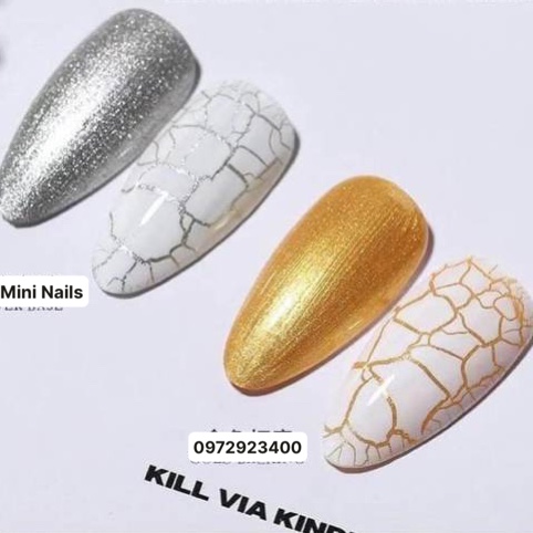 Sơn Nứt Vendeeni Trắng ,Đen Hot - Mini Nails
