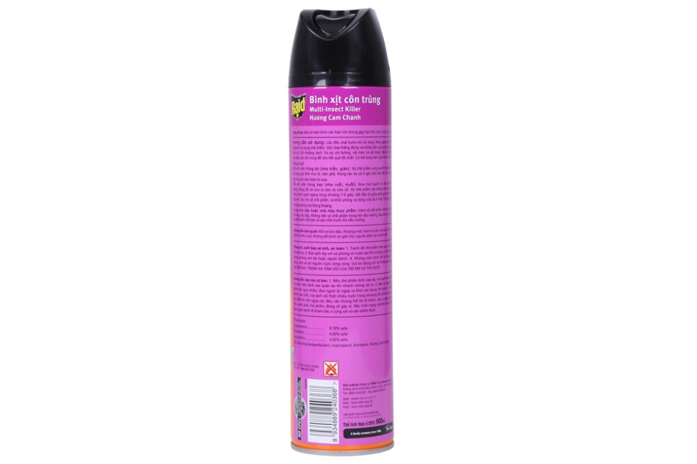 1 Bình xịt muỗi Raid 600ml