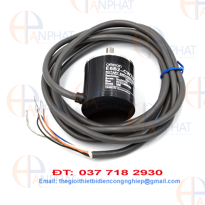 [HCM]Encoder Omron E6B2-CWZ6C 1024 xung (1024p/r) nguồn 5-24VDC