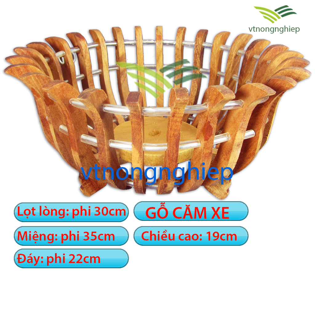 Solid wood basin planting orchid African 30cm, wooden car plug, lotus pattern, diameter reaches the 30cm, planting pots orchids, moisturizing good, beautiful, durable, luxury-vtnongnghiep