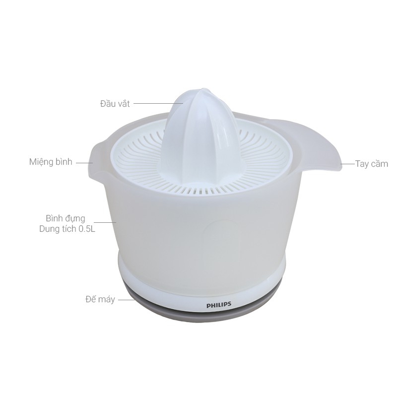 [FREESHIP MAX] [HCM][Chính Hãng] PHILIPS Máy vắt cam philips HR2738