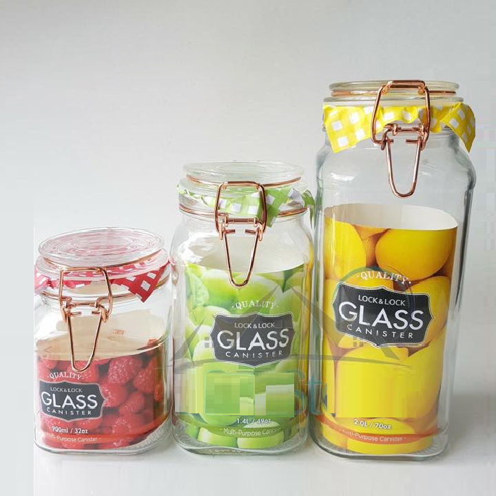 [HCM]hủ thủy tinh lock&lock 1400ml - hủ thủy tinh lock&lock 1400ml