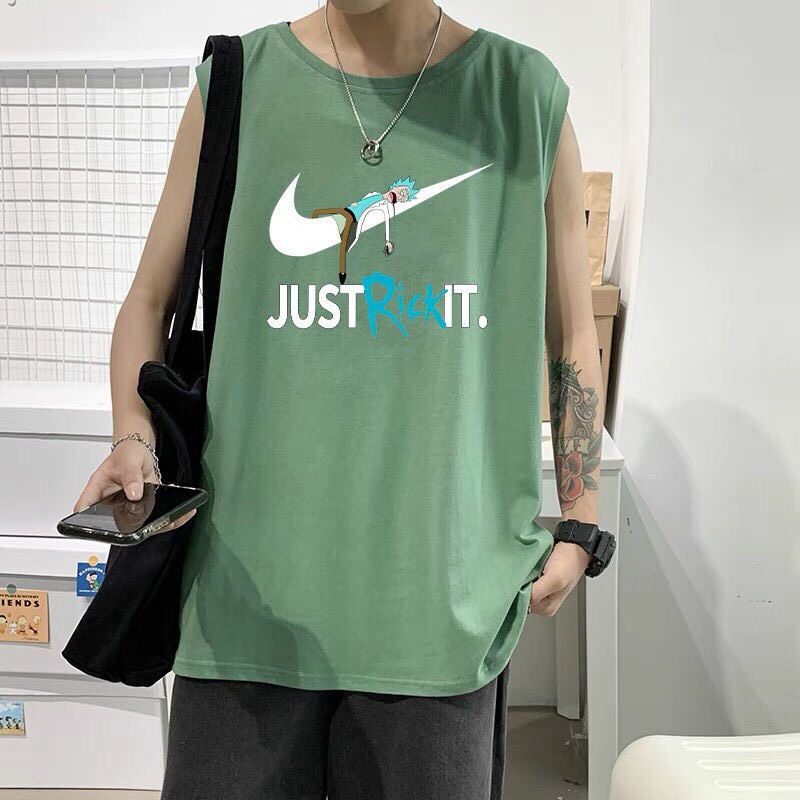 Áo ba lỗ nam thun co giãn 4 chiều,,in chữ cá tính thời trang tl94