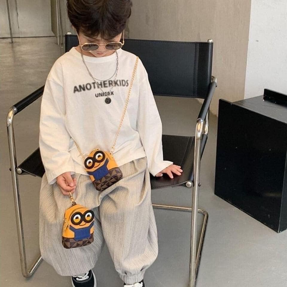 Túi đeo chéo minion giỏ xách nữ mini cute dễ thương