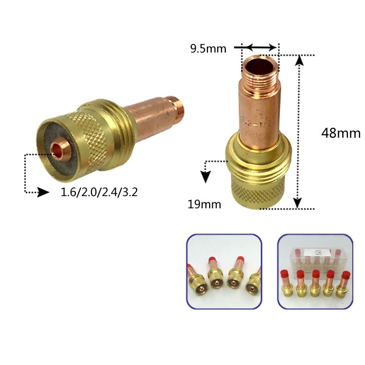 Thoát khí mỏ hàn tig wp 18-26 có lọc loại trung 45v26,45v27, 45v64