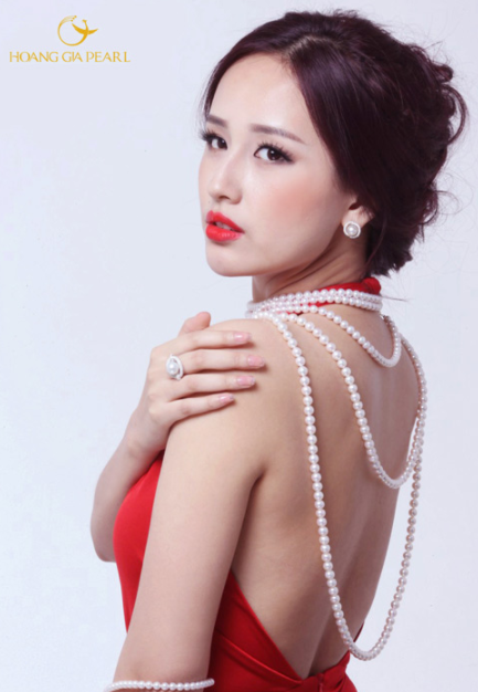 Chuỗi hạt nhựa ngọc trai