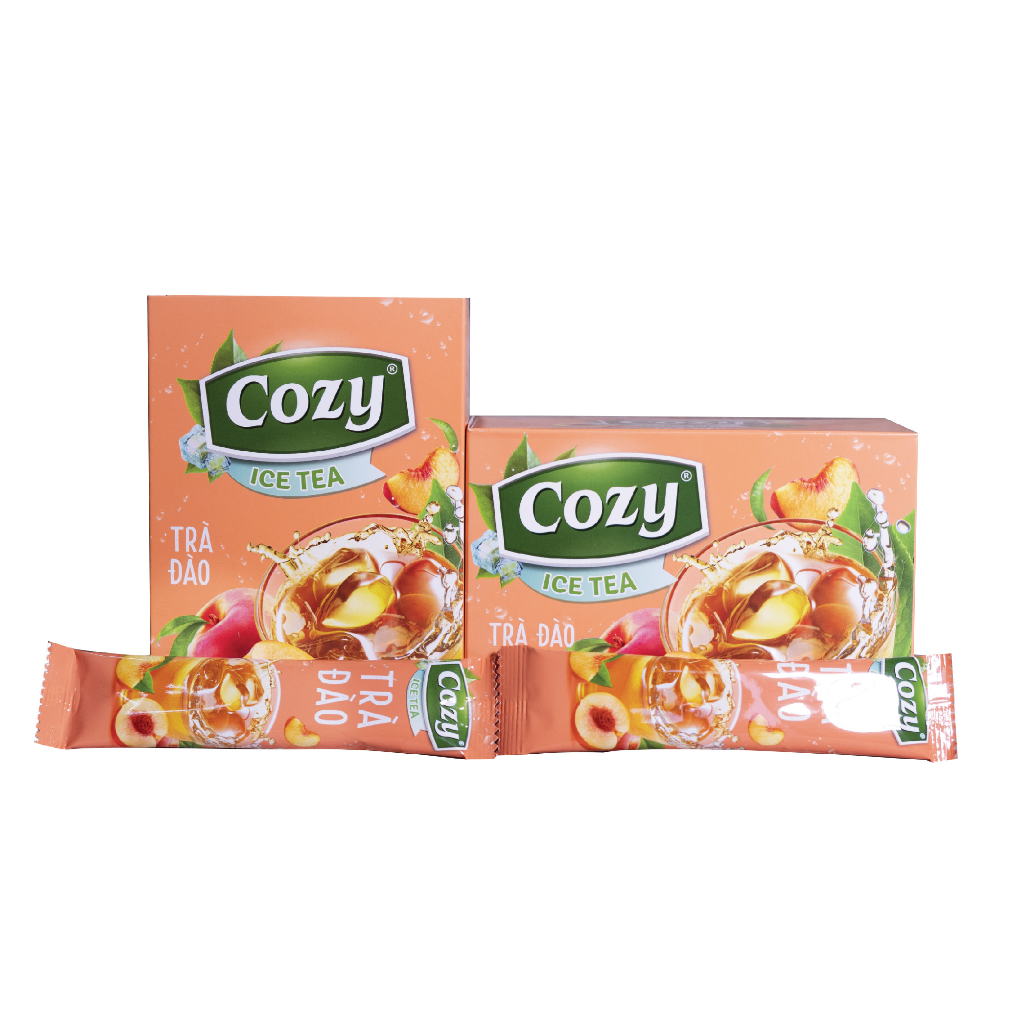 TRÀ HÒA TAN COZY ICE ĐÀO 270G