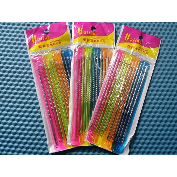 Vỉ Que Nặn Mụn 12 Chiếc