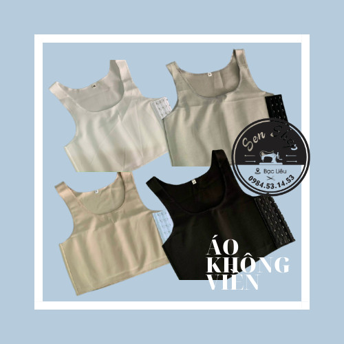ÁO NỊT NGỰC TOMBOY NGẮN KHÔNG VIỀN