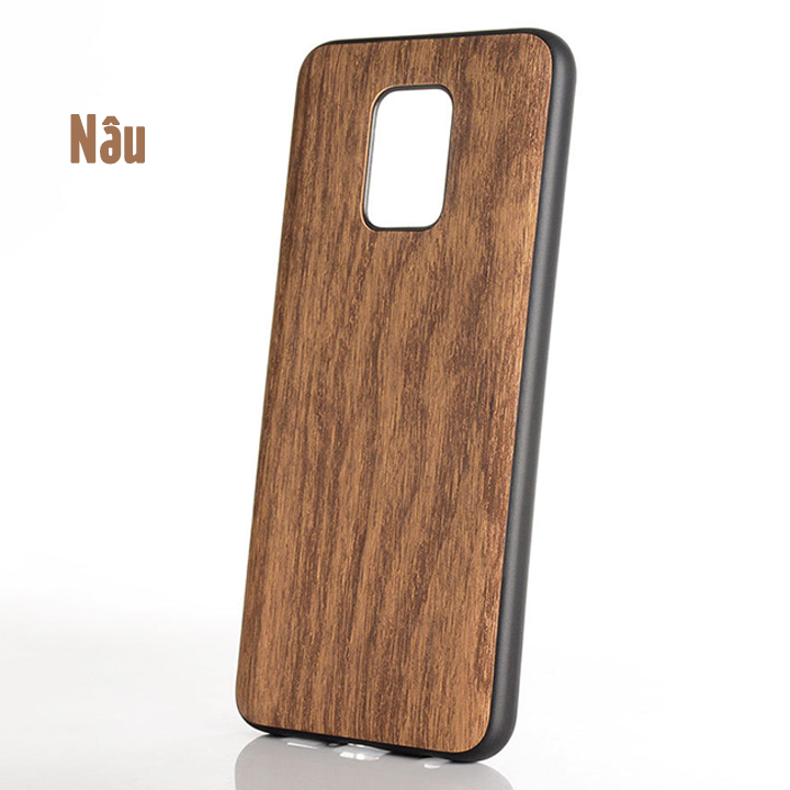 Ốp lưng cho Xiaomi Redmi Note 9S - Note 9 Pro  - Vân gỗ AIORIA