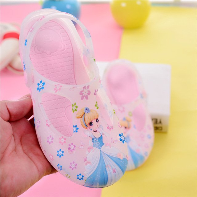 Giày búp bê bé gái hình Elsa QT63