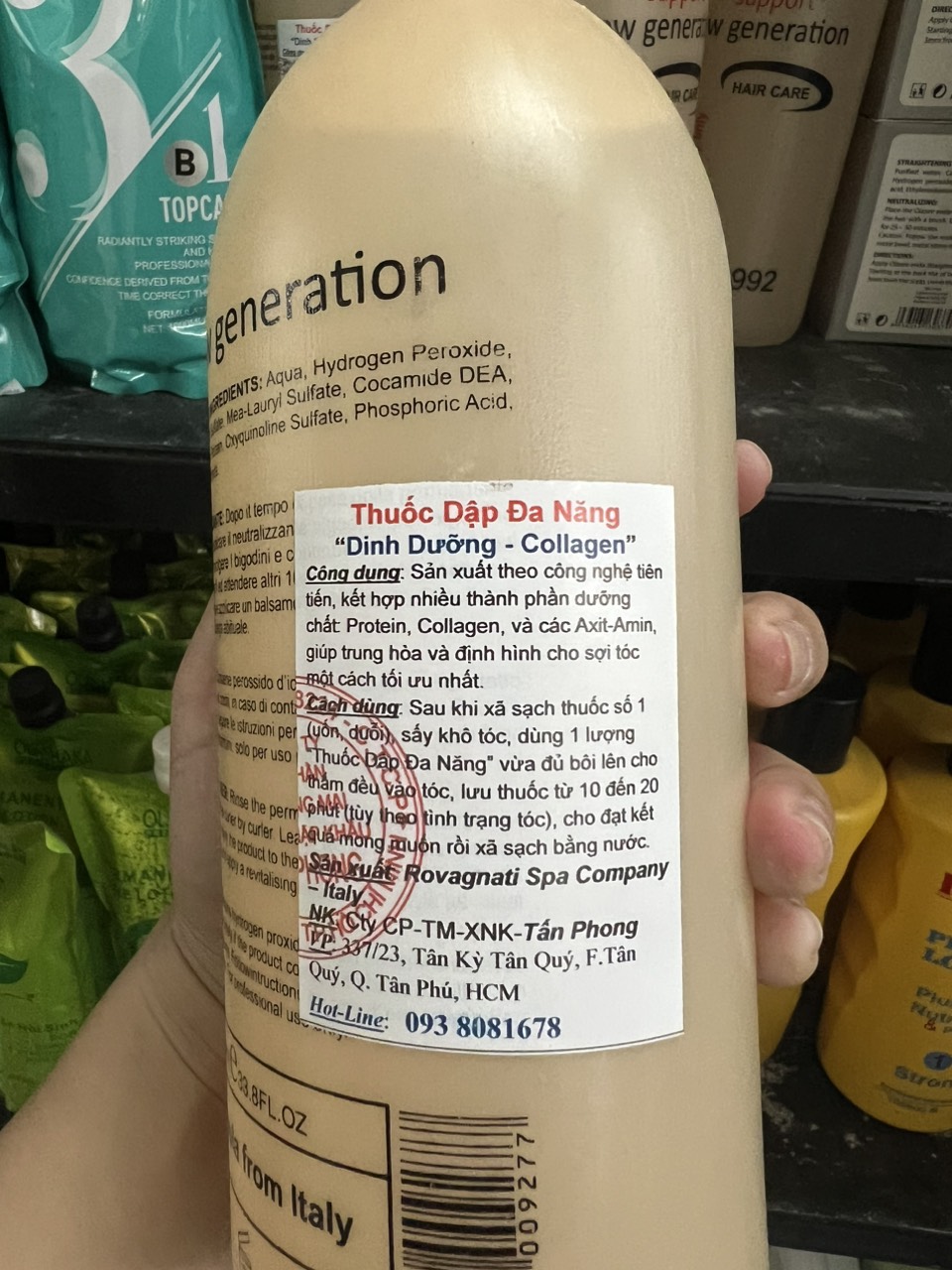 Nước dập định hình tóc uốn CONEY 1000ml