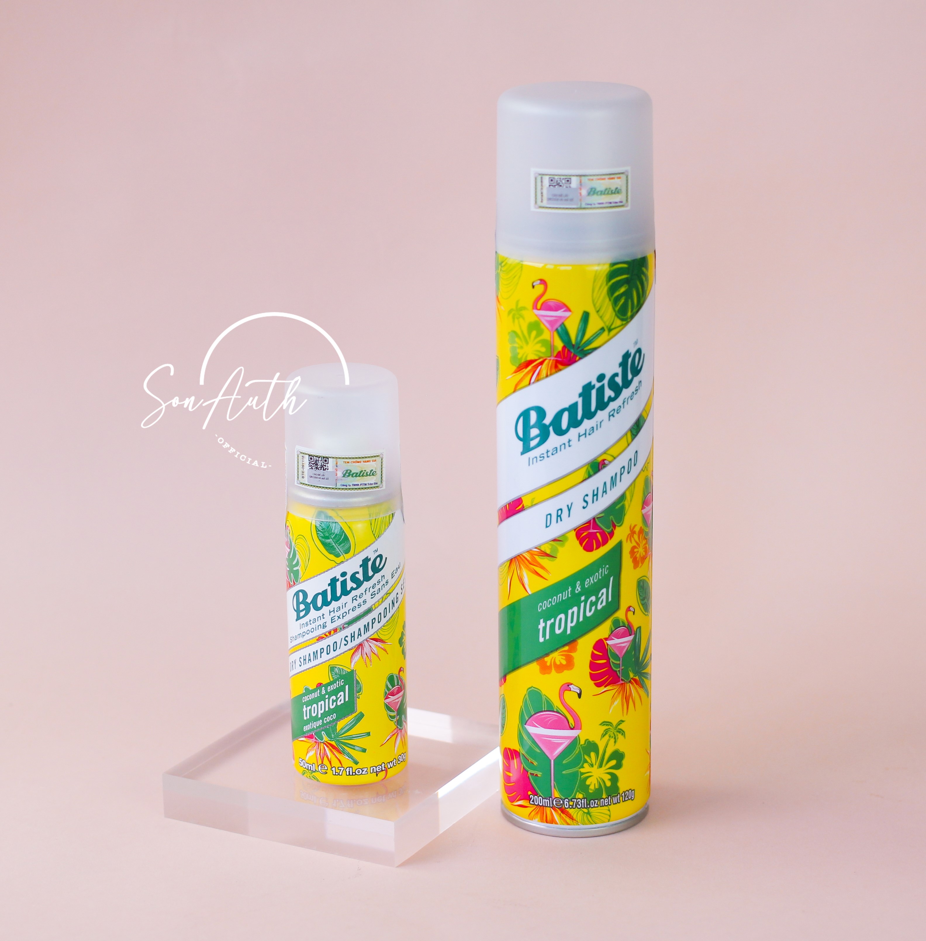 Dầu gội khô Batiste Dry Shampoo 200ml