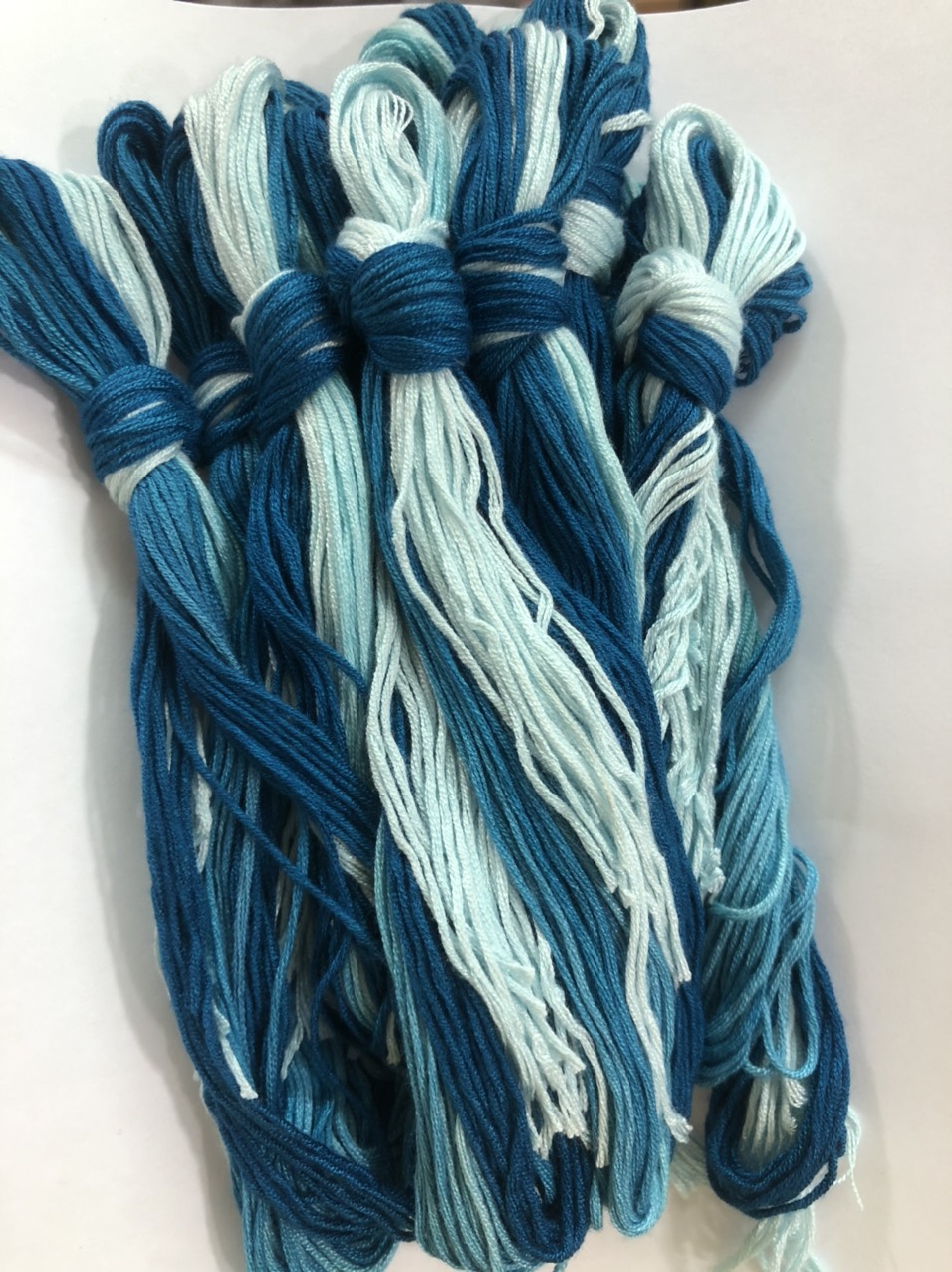 Lẻ - Combo chỉ thêu loang cotton