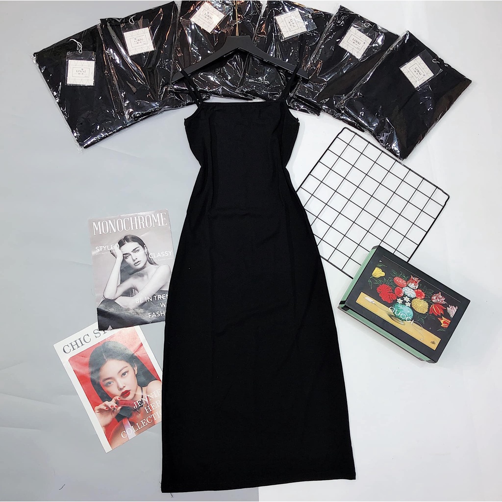 Đầm maxi hai dây ôm body sexy