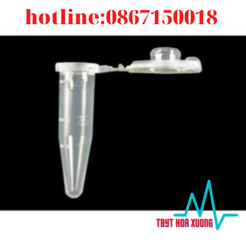 Eppendorf 2ml - Ống ly tâm 2ml, túi 500 cái