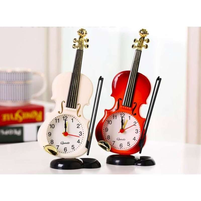 Nơi bán Đồng hồ để bàn hình cây đàn Violin ( chức năng báo thức siêu lớn )