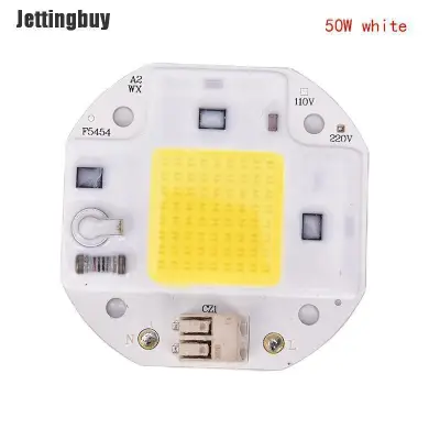 Jettingbuy 100W 70W 50W 220V Chip LED COB Cho Đèn Pha Đèn LED Hạt Nhôm