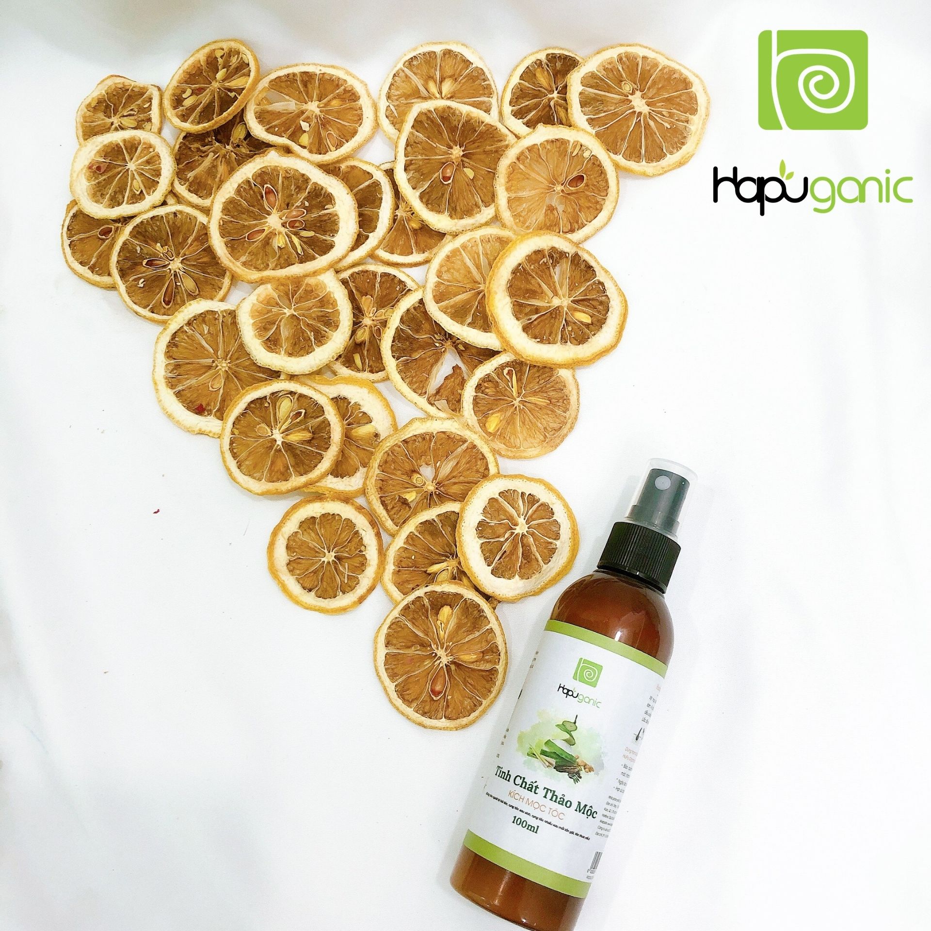 Tinh Chất Kích Mọc Tóc Gấp 5 Lần Hapu Organic Dày Tóc Mọc Tóc Nhanh Dưỡng Tóc Mềm Mại