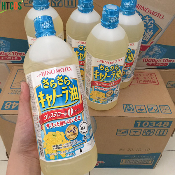 Janomoto seed cooking oil 1L Japan bottle