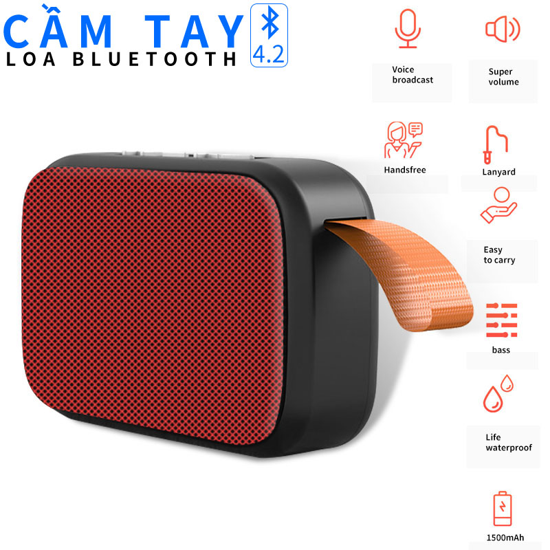 Loa bluetooth mini cầm tay charge dq8 2021