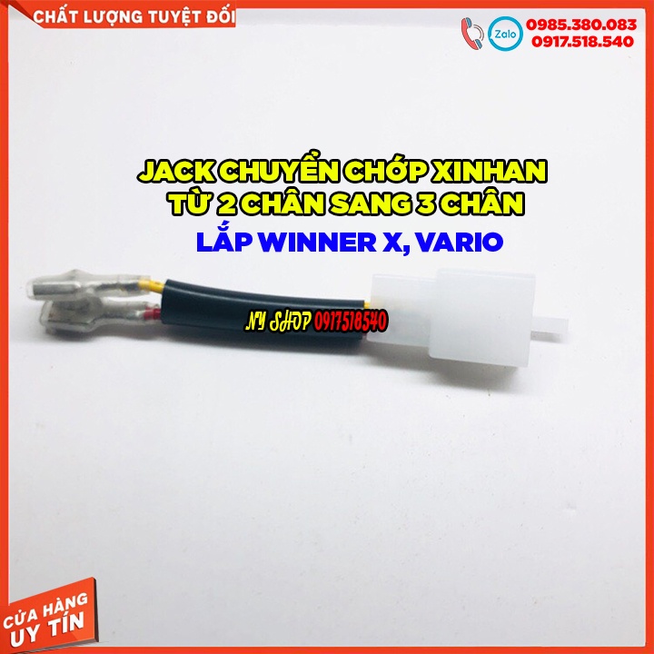 JACK CHUYỂN CHỚP XINHAN TỪ 2 - 3 CHÂN CHO WINNER X VARIO CB150 SH..