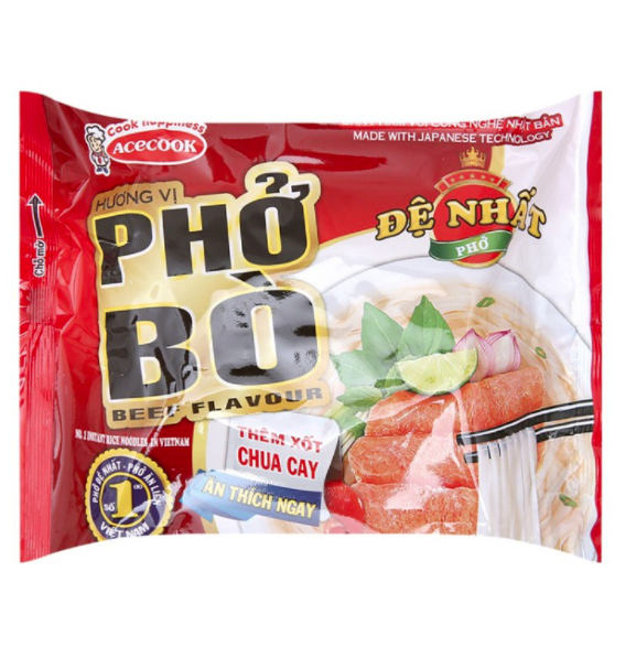 Thùng 30 Gói Phở Bò Đệ Nhất