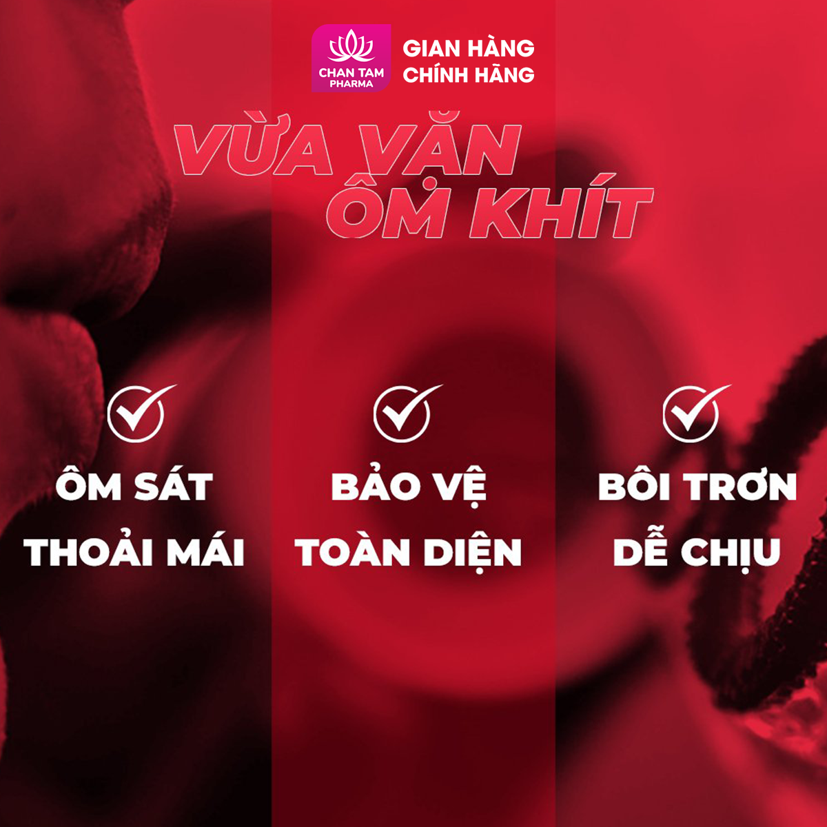 [CHE TÊN SẢN PHẨM] Bao cao su ôm sát siêu mỏng Fiesta Form Fit Ultra Thin – hộp 3 cái