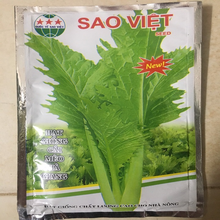 Hạt giống rau Cải Mèo Hà Giang