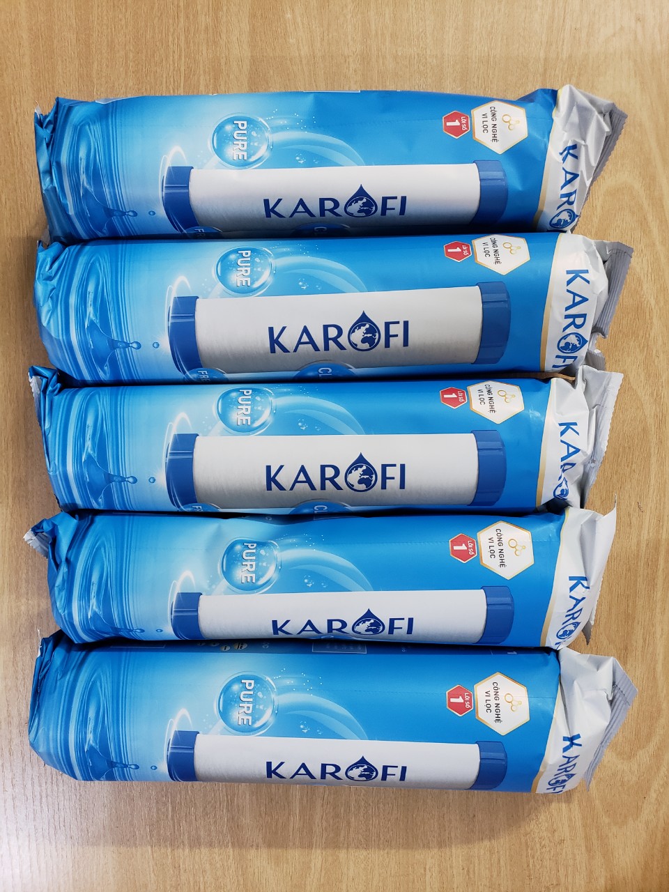 (HCM) Lõi Lọc Nước Karofi Số 1 10 Inch-PP 5 Micron