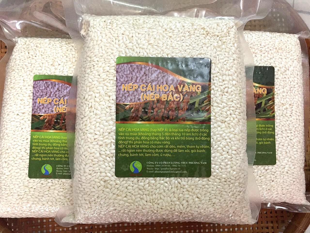 Yellow Flower Nap (Northern Sticky Rice) - 1kg Bag