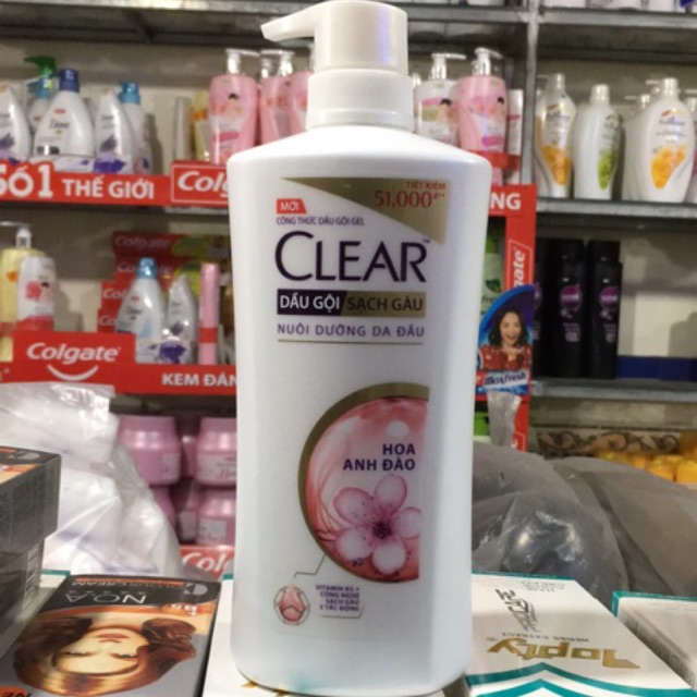 DẦU GỘI CLEAR HOA ANH ĐÀO 410ML THÁI LAN