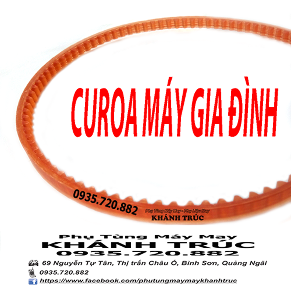 2 SỢI Curoa GẮN MÔ TƠ máy may gia đình