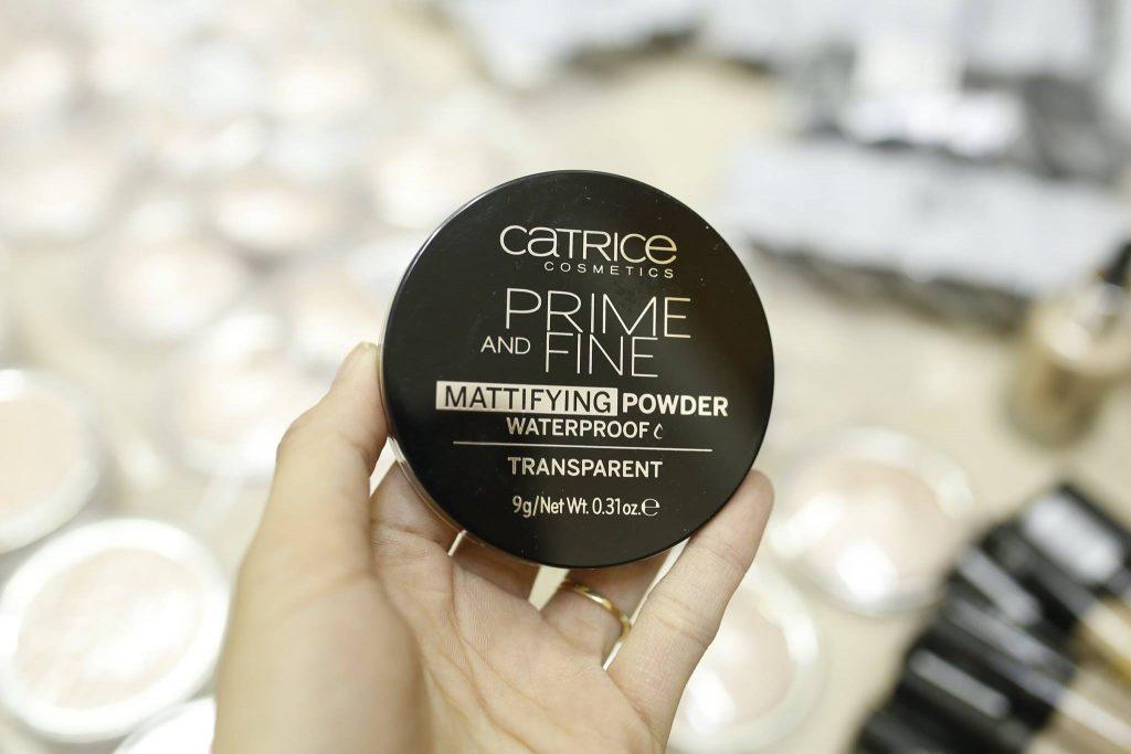 [HCM]Phấn Phủ Chống Thấm Nước Catrice Prime And Fine Waterproof Mattifying Powder