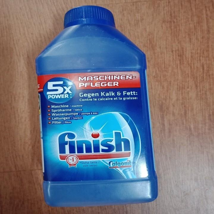Tẩy cặn lồng máy rửa bát - Vệ sinh máy rửa bát Finish (Đức ) 250ml