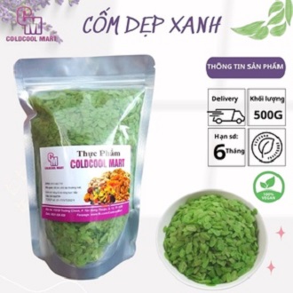Cốm dẹp xanh 500g coldcool mart