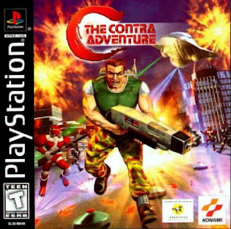 Đĩa game Ps1 Contra - PlayStation 1