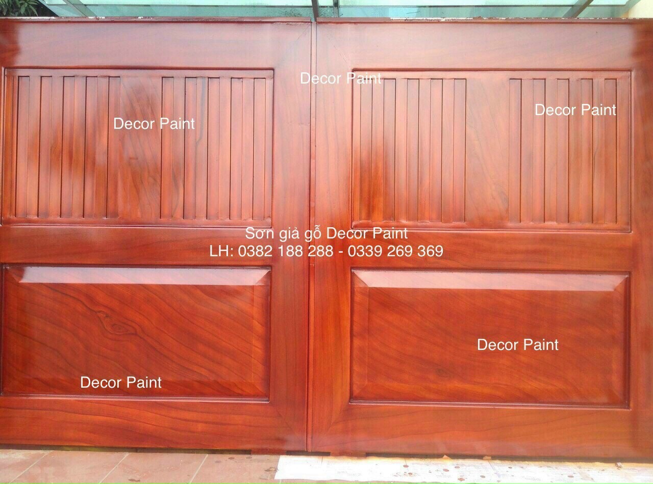 Màu vẽ Giả Gỗ Decor Paint loại 1 lít