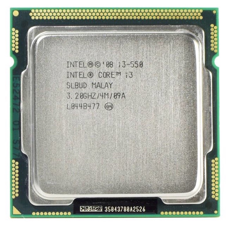 CPU core i3 Core i5 Core i7 socket 1156 cho main H55 H57