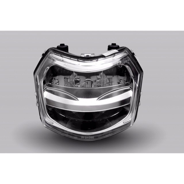 ĐÈN LED 2 TẦNG ZHIPAT CHO XE SIRIUS FI ( CHÓA MÀU TRẮNG XI , ĐEN KHÓI)
