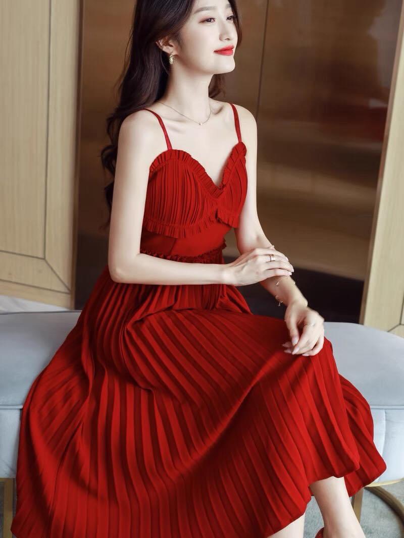 Set váy xếp ly
