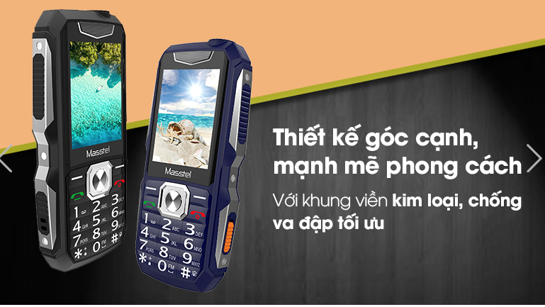 Điện thoại Masstel Play 50 (chính hãng-bảo hành 12 tháng)
