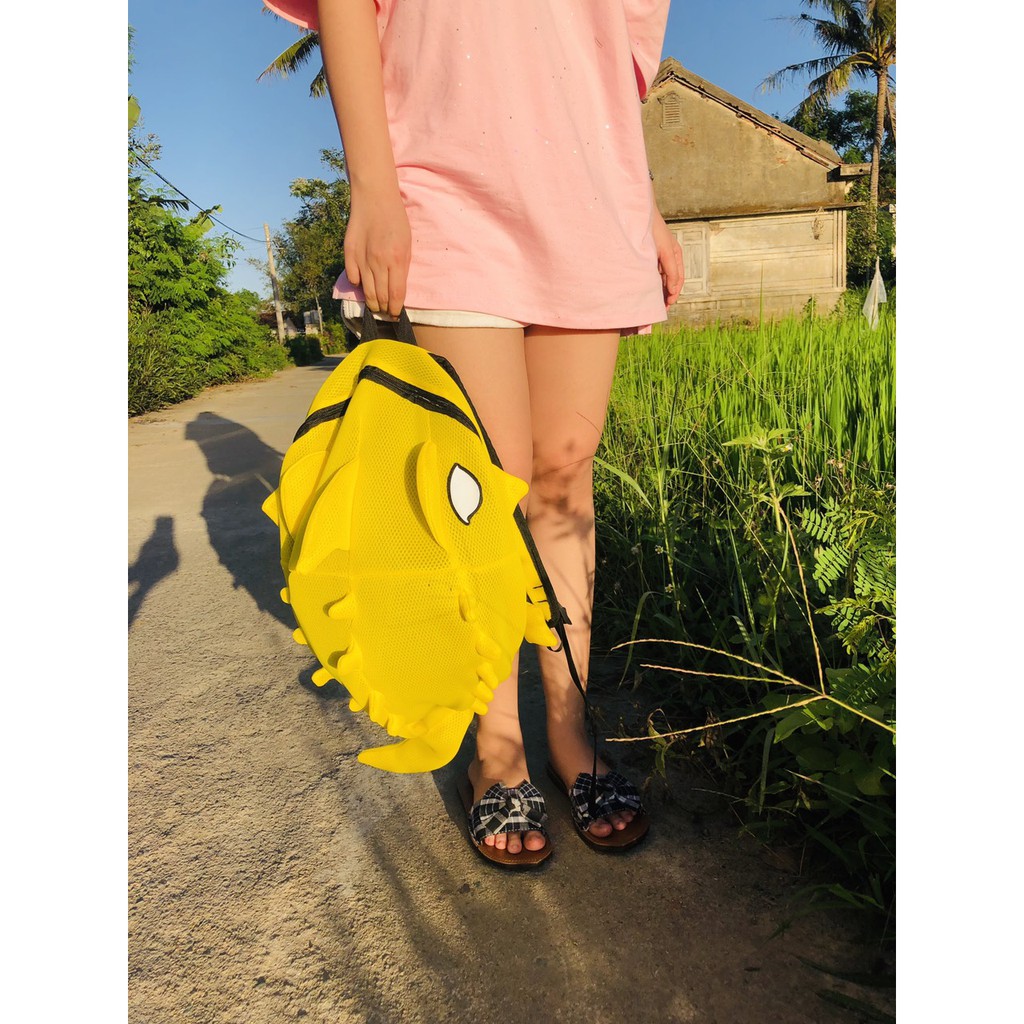 Balo Hình Khủng Long Size Lớn Đựng Mũ Bảo Hiểm