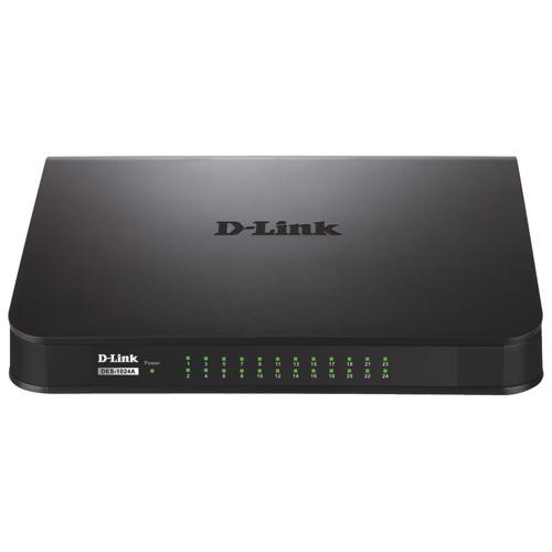 D-Link DES-1024A - Switch 24 Cổng 10/100M - Hàng Chính Hãng