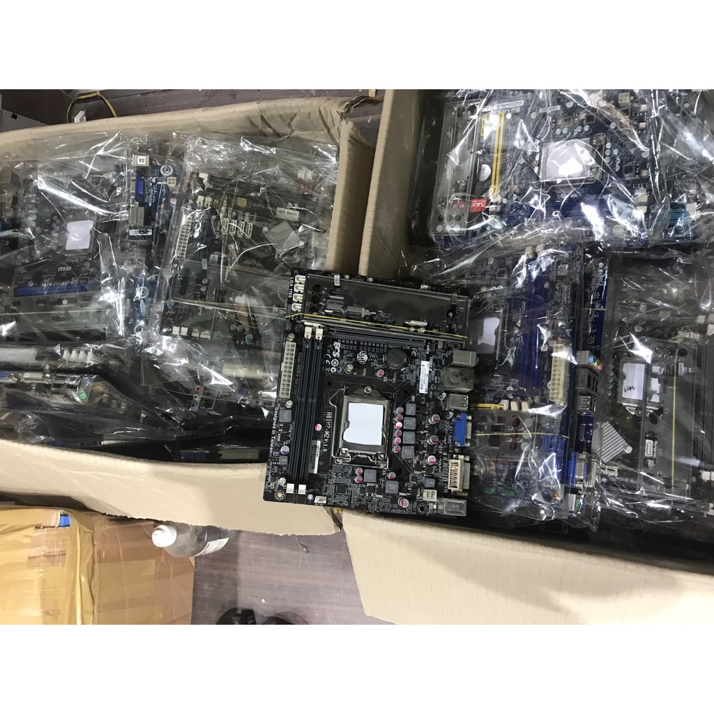 COMBO MAIN CPU RAM FAN H81 B75 B85 đủ hãng lắp case