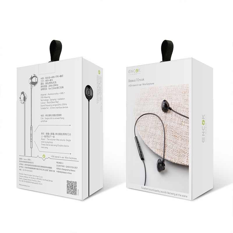 Tai nghe in Ear Baseus Encok H06 Lateral