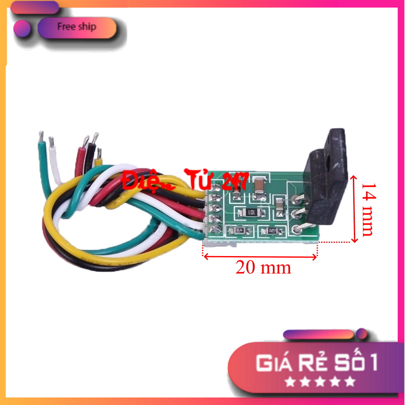 MẠCH CẤY NGUỒN 5 DÂY DÙNG DM0465R