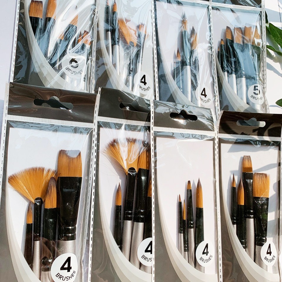 Bộ cọ vẽ thân bạc Mont Marte -Gallery series Brush Set